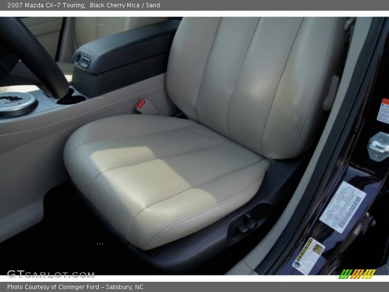 Black Cherry Mica / Sand 2007 Mazda CX-7 Touring