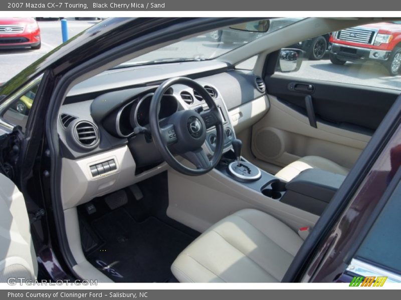 Black Cherry Mica / Sand 2007 Mazda CX-7 Touring