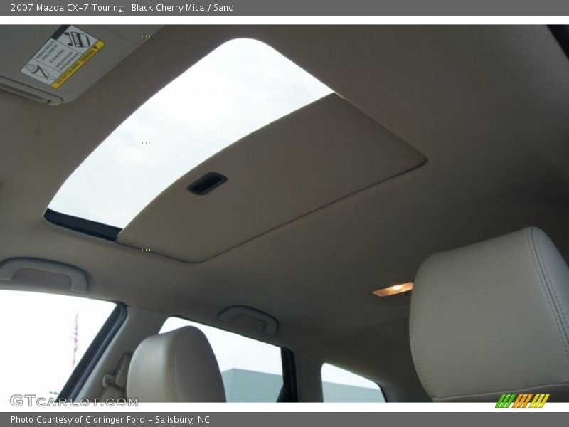 Black Cherry Mica / Sand 2007 Mazda CX-7 Touring