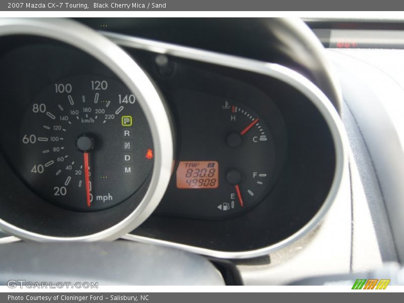 Black Cherry Mica / Sand 2007 Mazda CX-7 Touring