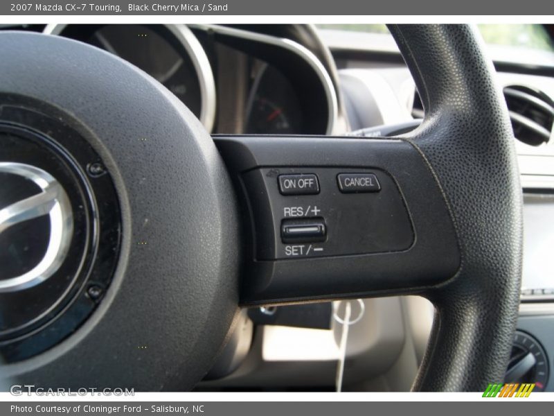 Black Cherry Mica / Sand 2007 Mazda CX-7 Touring