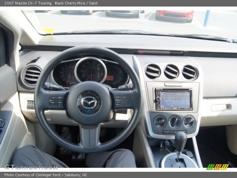 Black Cherry Mica / Sand 2007 Mazda CX-7 Touring