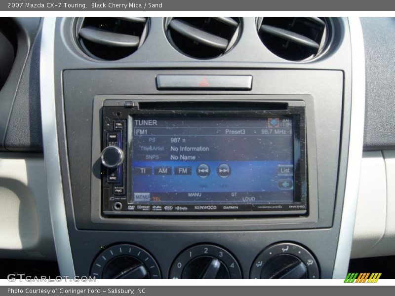 Black Cherry Mica / Sand 2007 Mazda CX-7 Touring