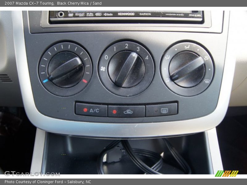 Black Cherry Mica / Sand 2007 Mazda CX-7 Touring