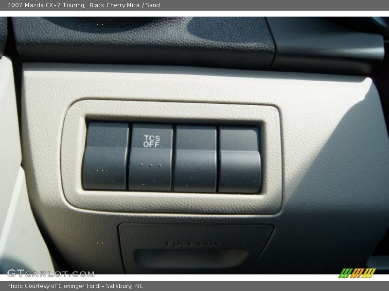 Black Cherry Mica / Sand 2007 Mazda CX-7 Touring