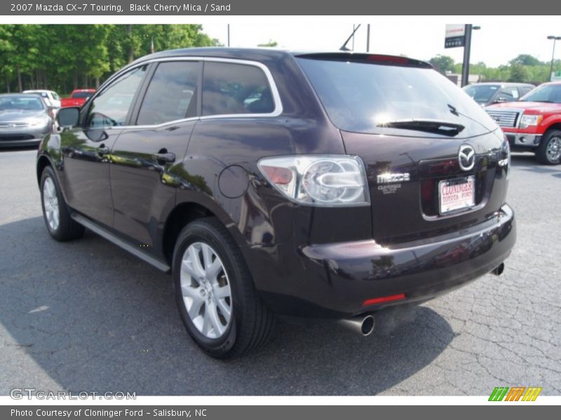Black Cherry Mica / Sand 2007 Mazda CX-7 Touring