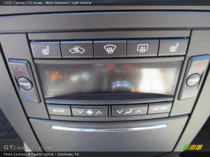 White Diamond / Light Neutral 2005 Cadillac CTS Sedan