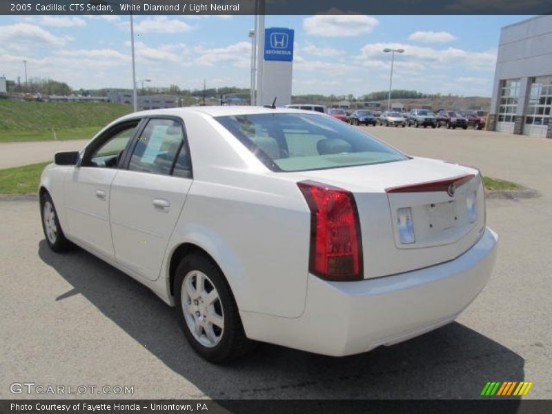 White Diamond / Light Neutral 2005 Cadillac CTS Sedan