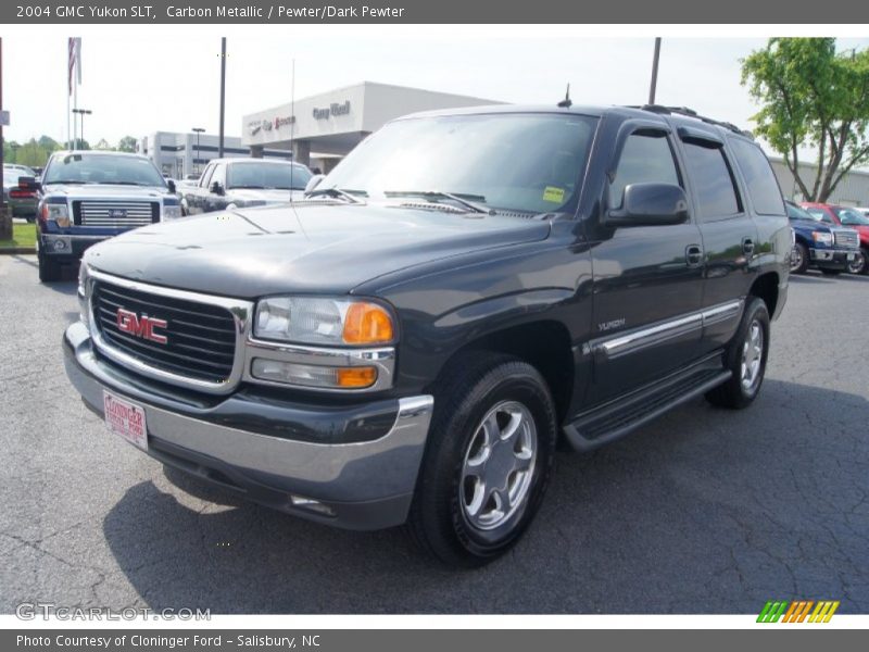 Carbon Metallic / Pewter/Dark Pewter 2004 GMC Yukon SLT