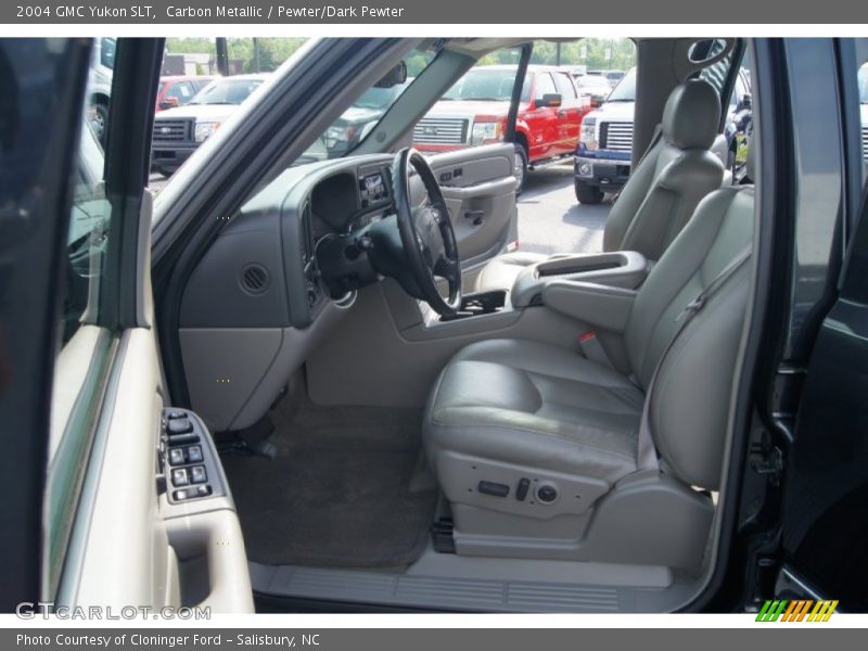 Carbon Metallic / Pewter/Dark Pewter 2004 GMC Yukon SLT