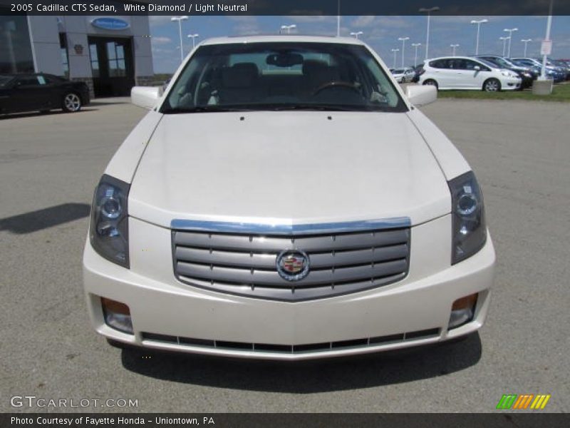 White Diamond / Light Neutral 2005 Cadillac CTS Sedan