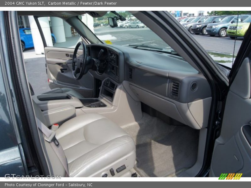 Carbon Metallic / Pewter/Dark Pewter 2004 GMC Yukon SLT