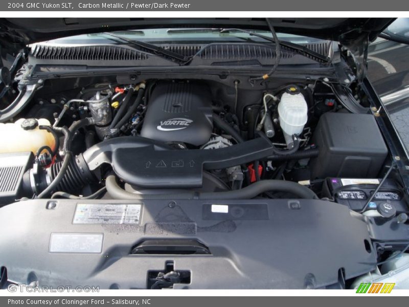 Carbon Metallic / Pewter/Dark Pewter 2004 GMC Yukon SLT