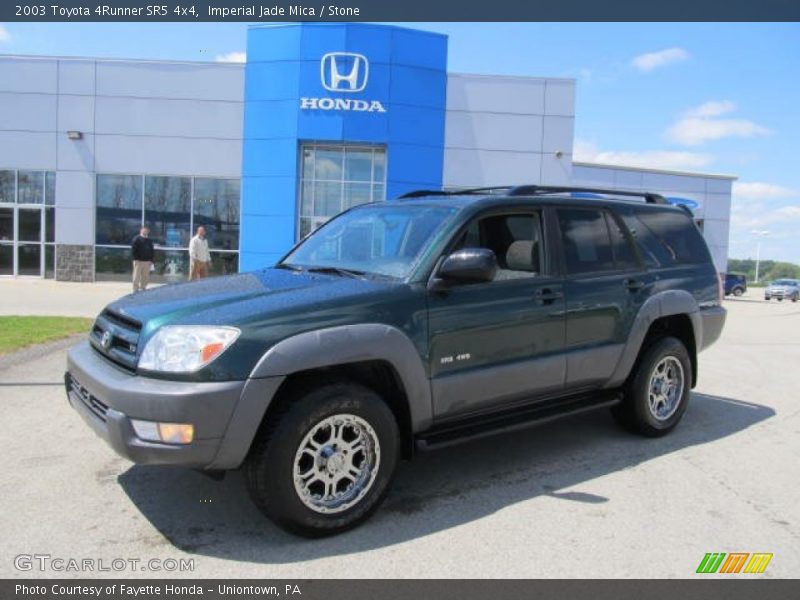 Imperial Jade Mica / Stone 2003 Toyota 4Runner SR5 4x4
