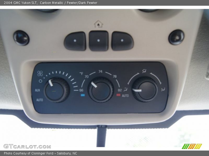 Controls of 2004 Yukon SLT