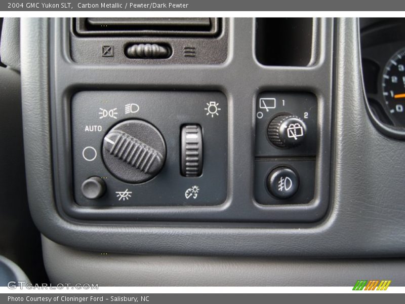 Controls of 2004 Yukon SLT