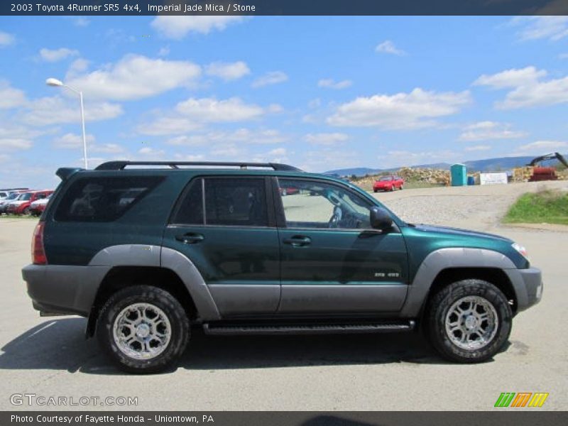 Imperial Jade Mica / Stone 2003 Toyota 4Runner SR5 4x4