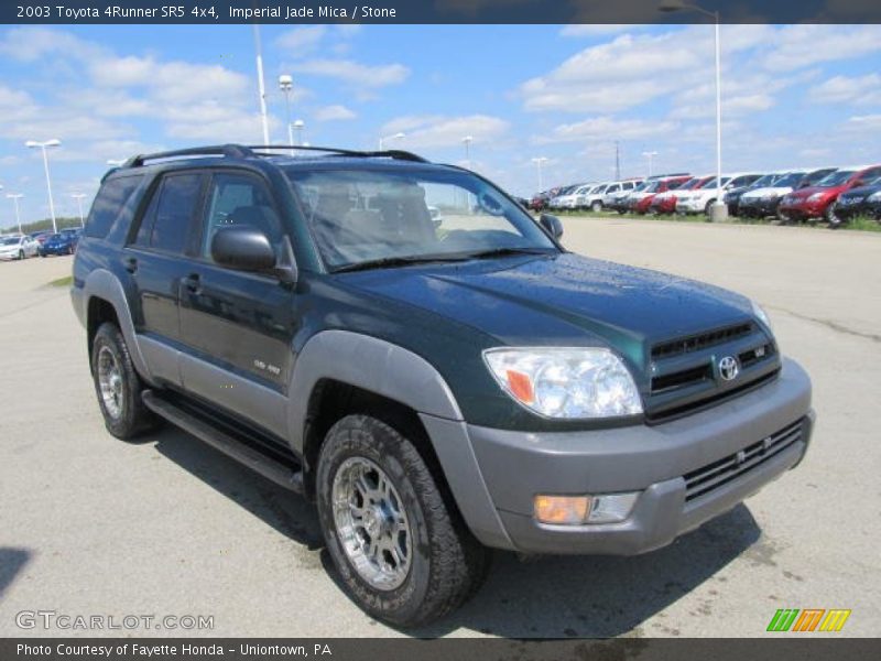 Imperial Jade Mica / Stone 2003 Toyota 4Runner SR5 4x4