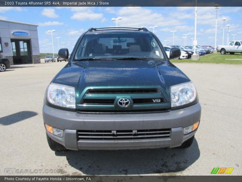 Imperial Jade Mica / Stone 2003 Toyota 4Runner SR5 4x4