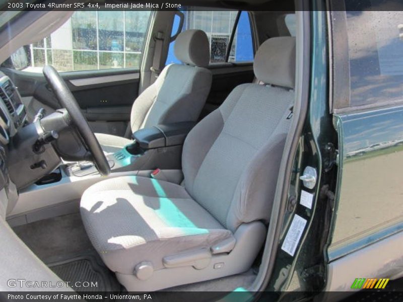 Imperial Jade Mica / Stone 2003 Toyota 4Runner SR5 4x4