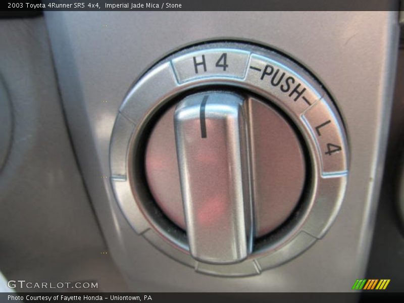 Imperial Jade Mica / Stone 2003 Toyota 4Runner SR5 4x4