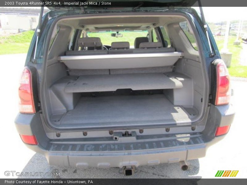 Imperial Jade Mica / Stone 2003 Toyota 4Runner SR5 4x4
