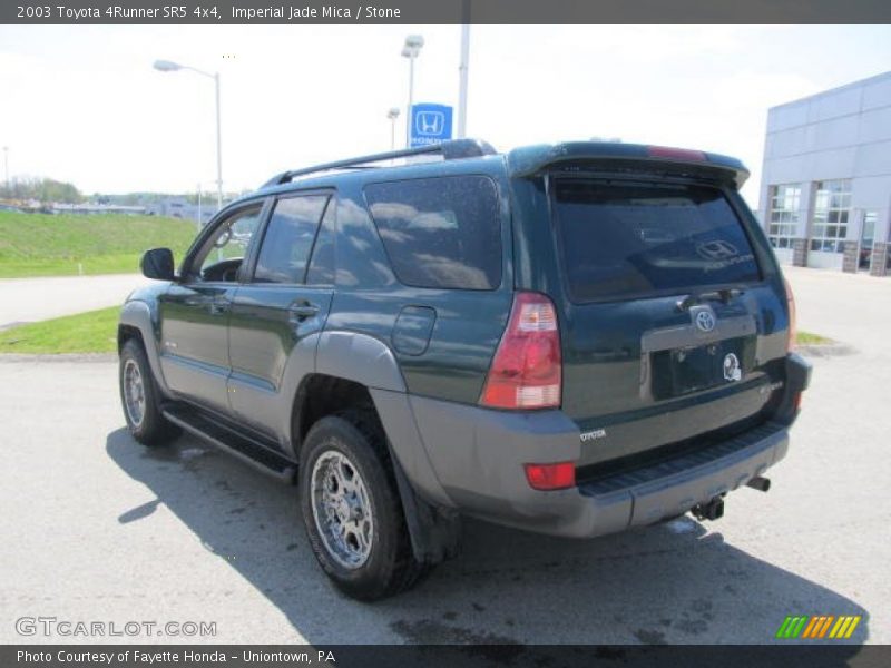 Imperial Jade Mica / Stone 2003 Toyota 4Runner SR5 4x4