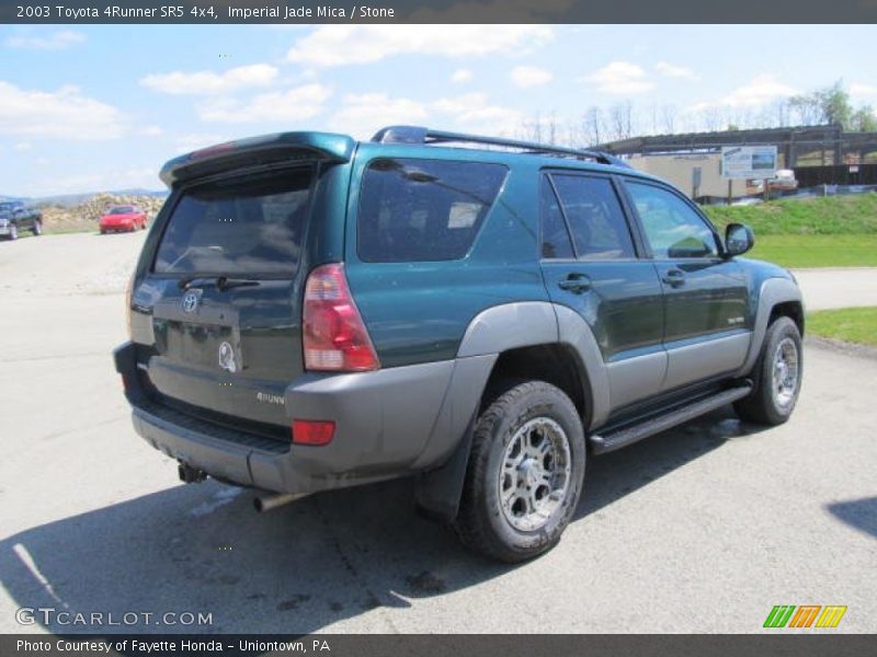 Imperial Jade Mica / Stone 2003 Toyota 4Runner SR5 4x4
