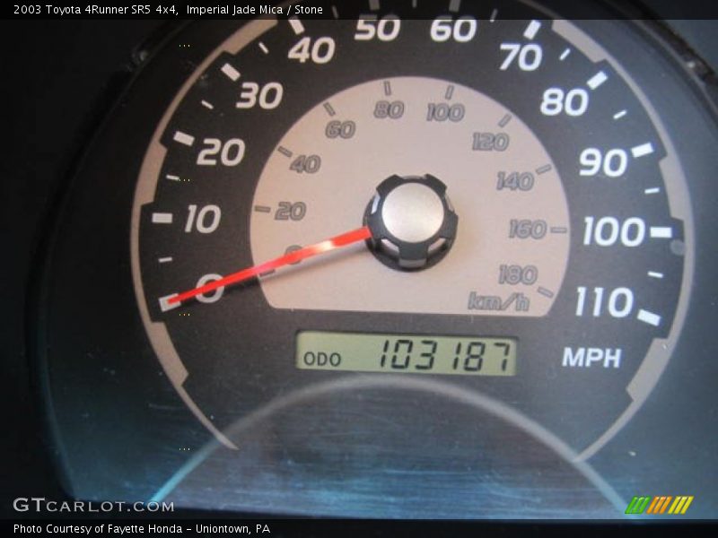 Imperial Jade Mica / Stone 2003 Toyota 4Runner SR5 4x4