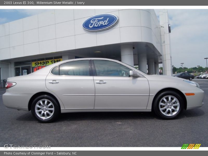 Millennium Silver Metallic / Ivory 2003 Lexus ES 300