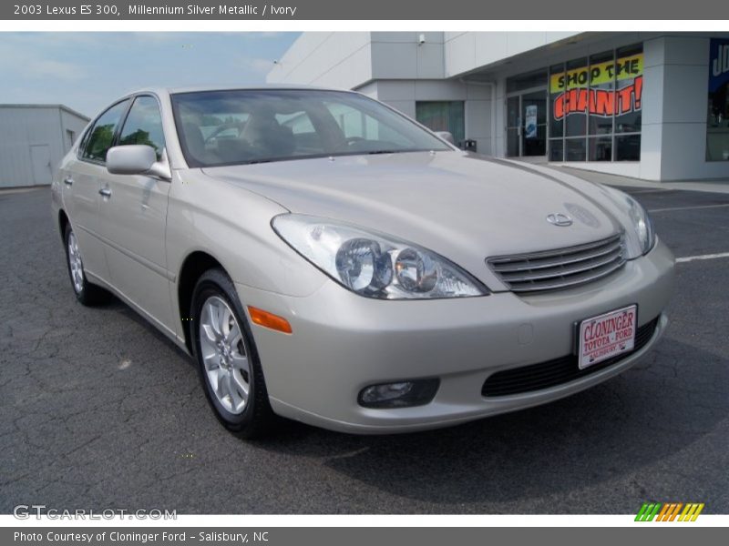 Millennium Silver Metallic / Ivory 2003 Lexus ES 300
