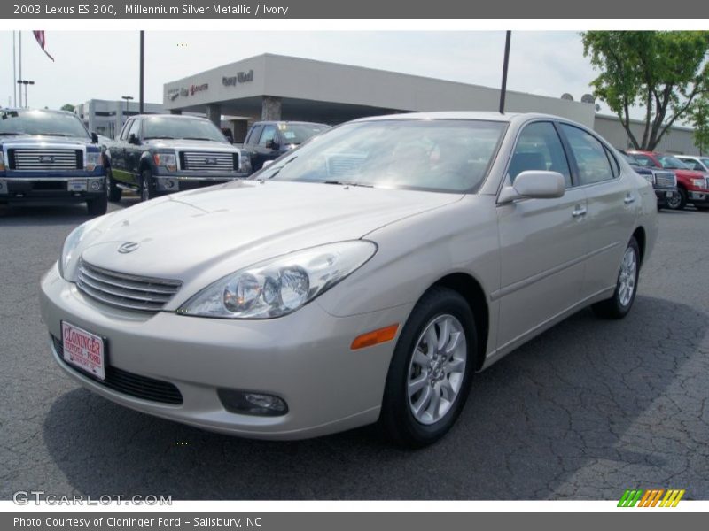 Millennium Silver Metallic / Ivory 2003 Lexus ES 300