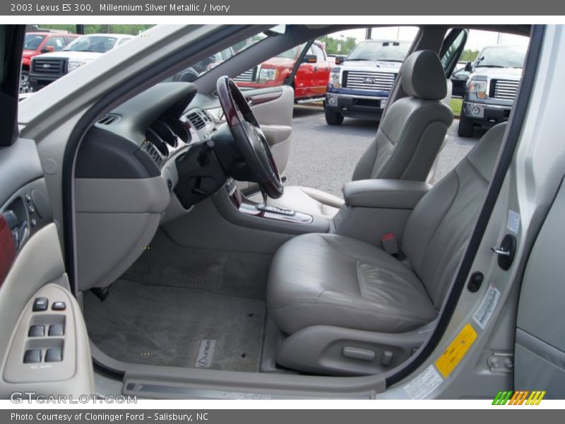 Millennium Silver Metallic / Ivory 2003 Lexus ES 300
