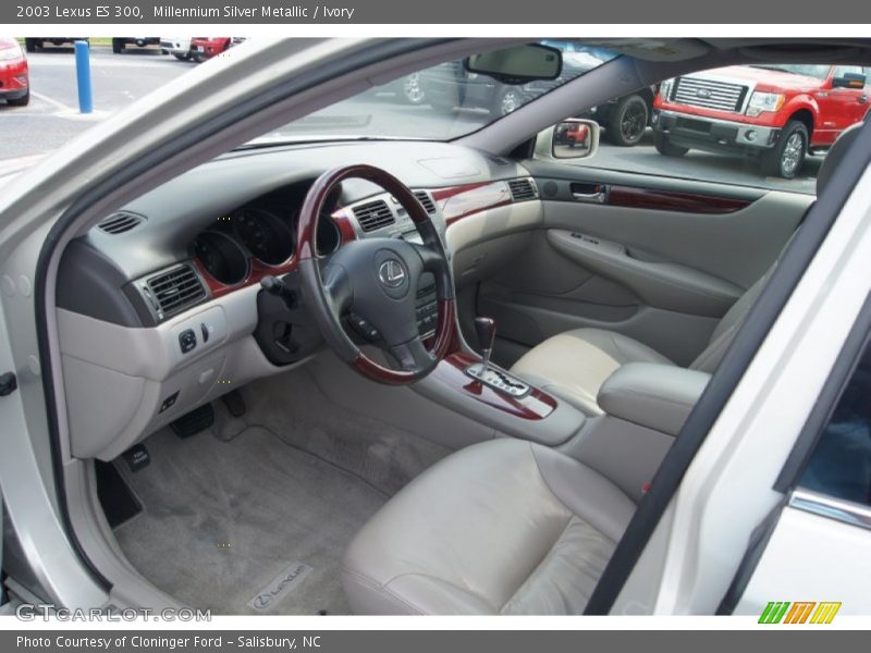 Millennium Silver Metallic / Ivory 2003 Lexus ES 300