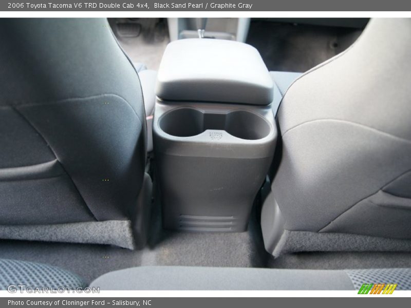 Black Sand Pearl / Graphite Gray 2006 Toyota Tacoma V6 TRD Double Cab 4x4