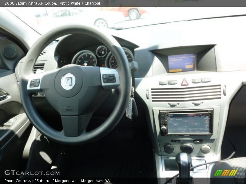 Arctic White / Charcoal 2008 Saturn Astra XR Coupe