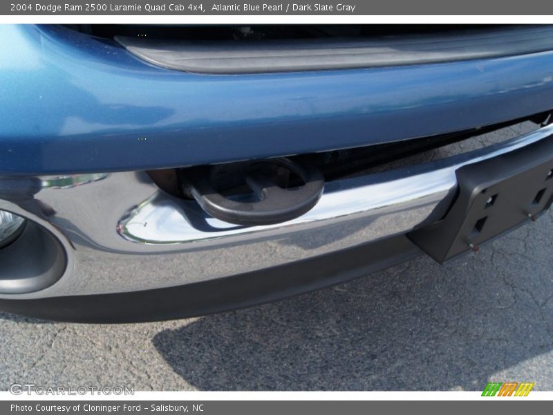 Atlantic Blue Pearl / Dark Slate Gray 2004 Dodge Ram 2500 Laramie Quad Cab 4x4