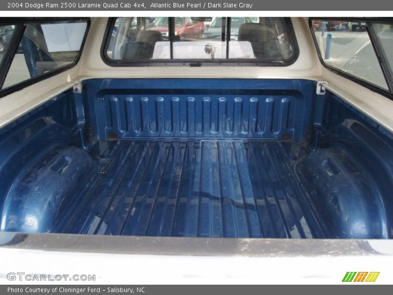 Atlantic Blue Pearl / Dark Slate Gray 2004 Dodge Ram 2500 Laramie Quad Cab 4x4