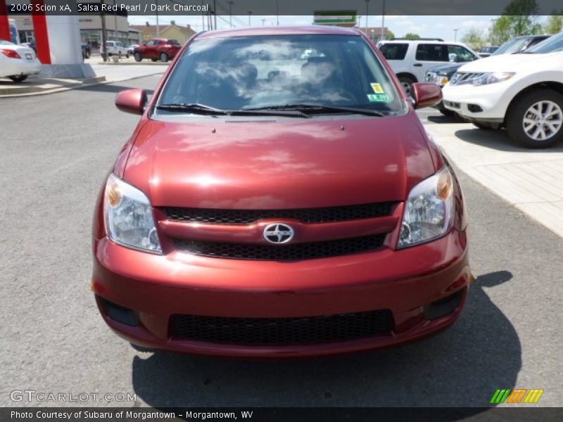Salsa Red Pearl / Dark Charcoal 2006 Scion xA