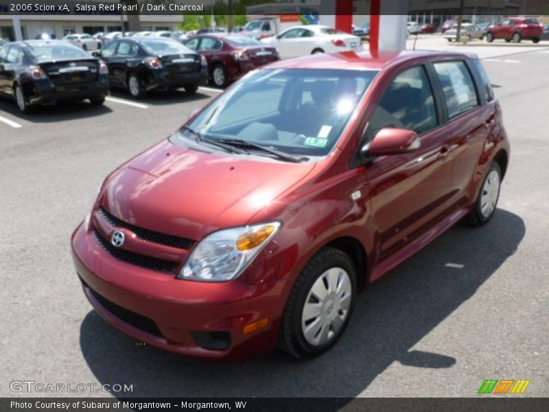 Salsa Red Pearl / Dark Charcoal 2006 Scion xA