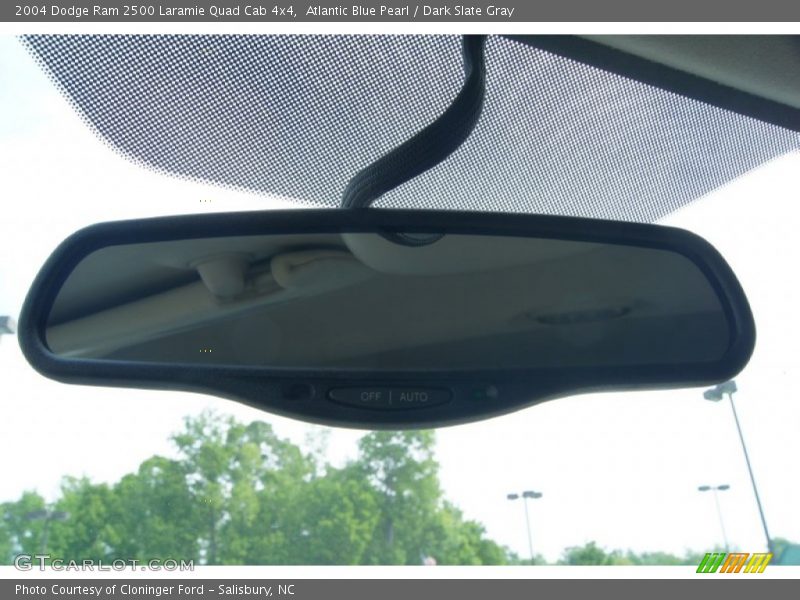 Atlantic Blue Pearl / Dark Slate Gray 2004 Dodge Ram 2500 Laramie Quad Cab 4x4