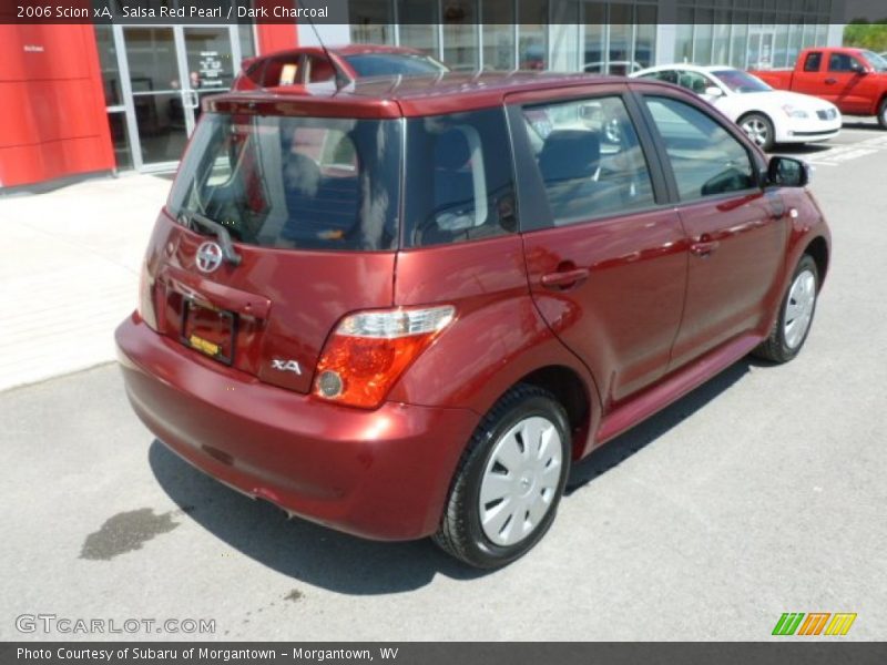 Salsa Red Pearl / Dark Charcoal 2006 Scion xA
