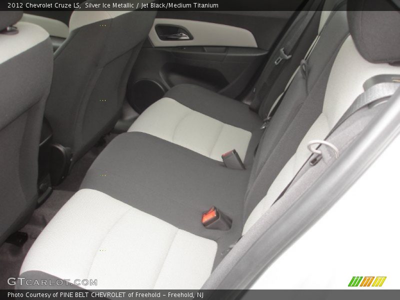 Silver Ice Metallic / Jet Black/Medium Titanium 2012 Chevrolet Cruze LS
