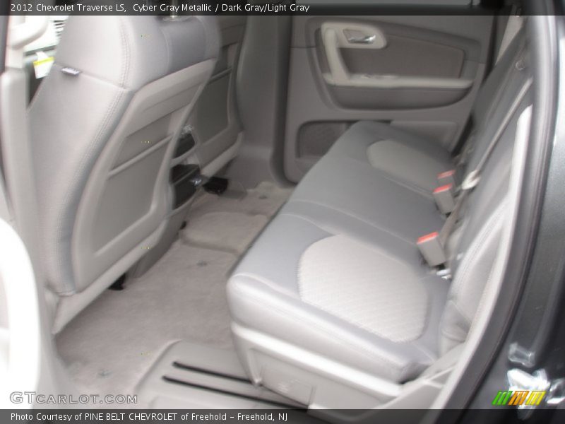 Cyber Gray Metallic / Dark Gray/Light Gray 2012 Chevrolet Traverse LS
