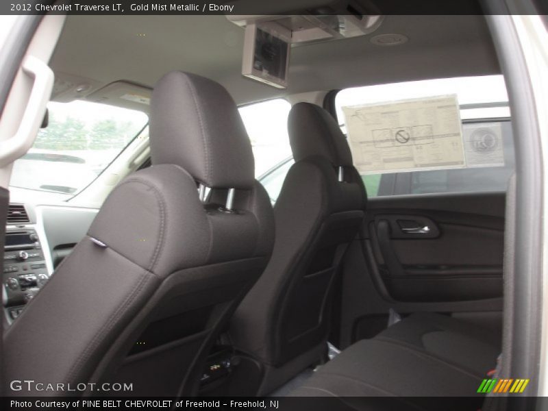 Gold Mist Metallic / Ebony 2012 Chevrolet Traverse LT