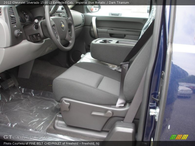 Imperial Blue Metallic / Dark Titanium 2012 Chevrolet Silverado 1500 LS Extended Cab