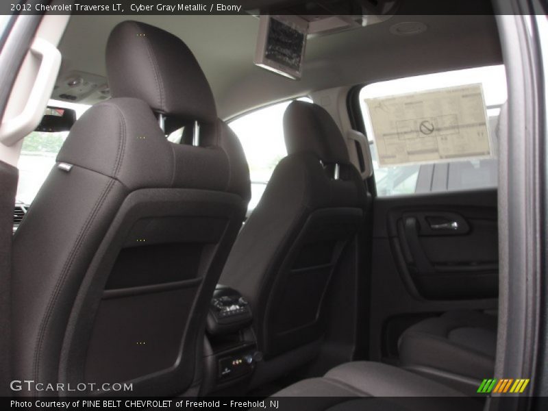 Cyber Gray Metallic / Ebony 2012 Chevrolet Traverse LT