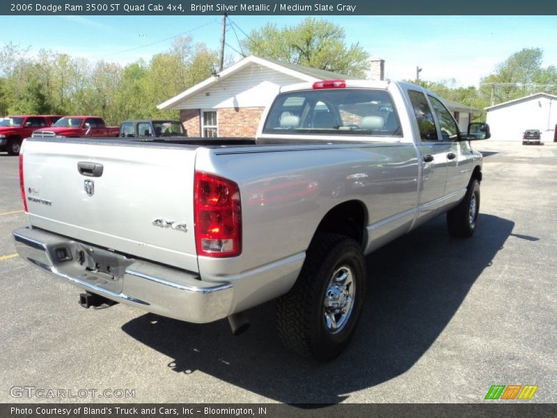 Bright Silver Metallic / Medium Slate Gray 2006 Dodge Ram 3500 ST Quad Cab 4x4