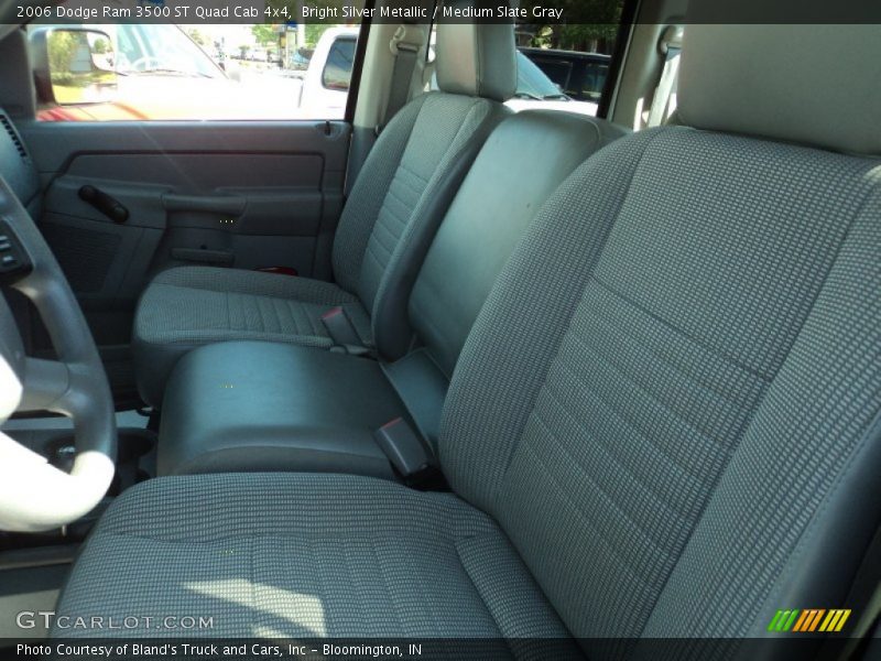 Bright Silver Metallic / Medium Slate Gray 2006 Dodge Ram 3500 ST Quad Cab 4x4