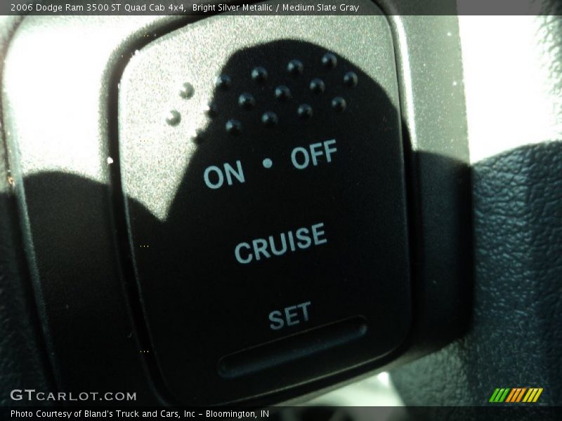 Bright Silver Metallic / Medium Slate Gray 2006 Dodge Ram 3500 ST Quad Cab 4x4